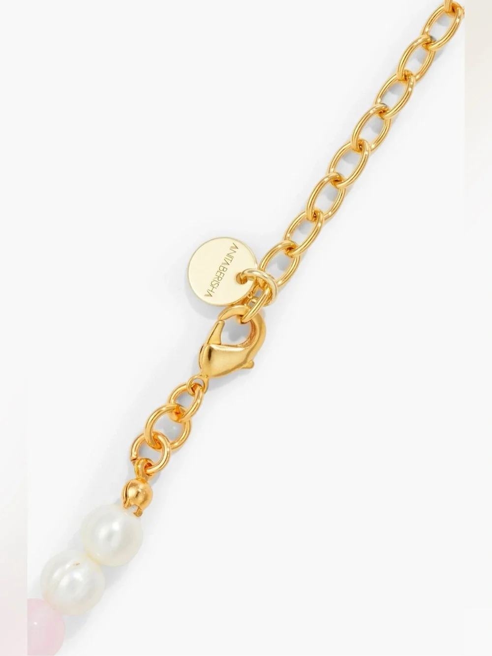 Anita Berisha Pastel Dreams Necklace NWT Jade Pearl Choker⁠